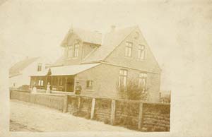 Das Efeuhaus auf Spiekeroog Anfang des 20. Jahrhunderts