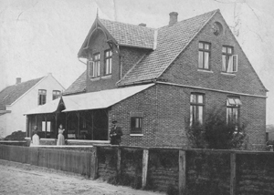 Das Efeuhaus auf Spiekeroog Anfang des 20. Jahrhunderts